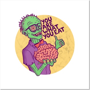 You are what you eat Posters and Art